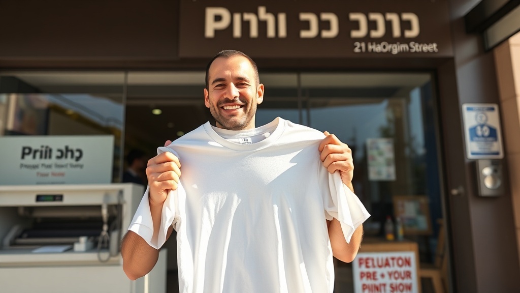 למה לבחור ב'הדפסה על חולצות ישראל'?