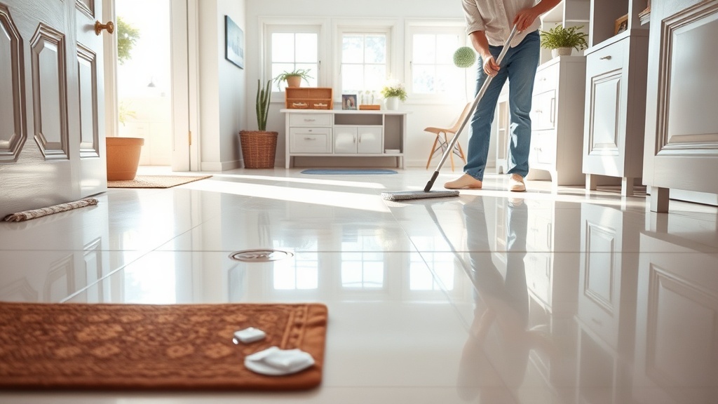 טיפים לשמירה על רצפה מבריקה אחרי פוליש